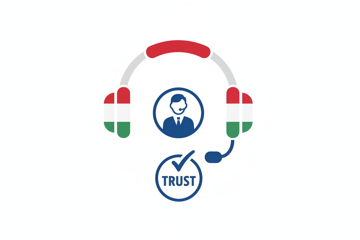 Magyar ügyfélszolgálat ikon